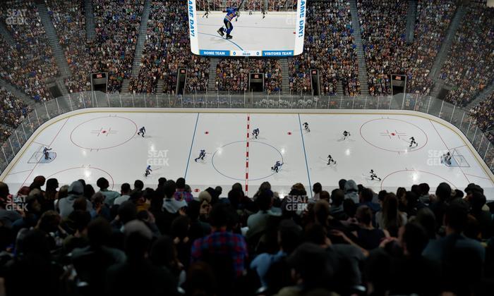 UBS Arena - Section 321 Seat View