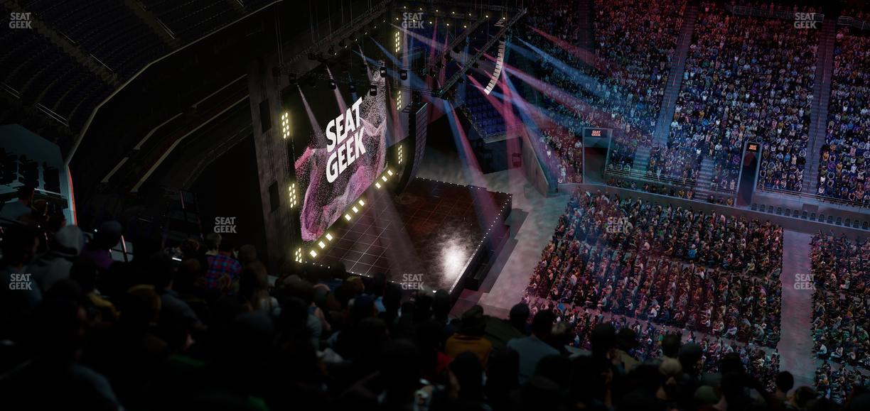 UBS Arena - Section 322 Seat View