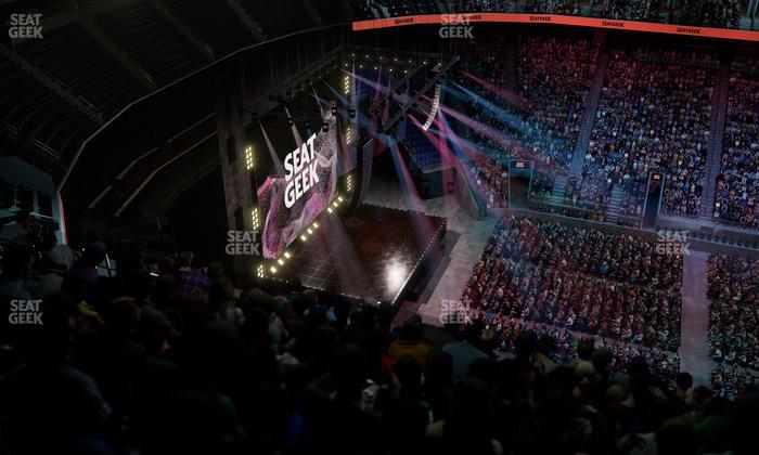 UBS Arena - Section 322 Seat View