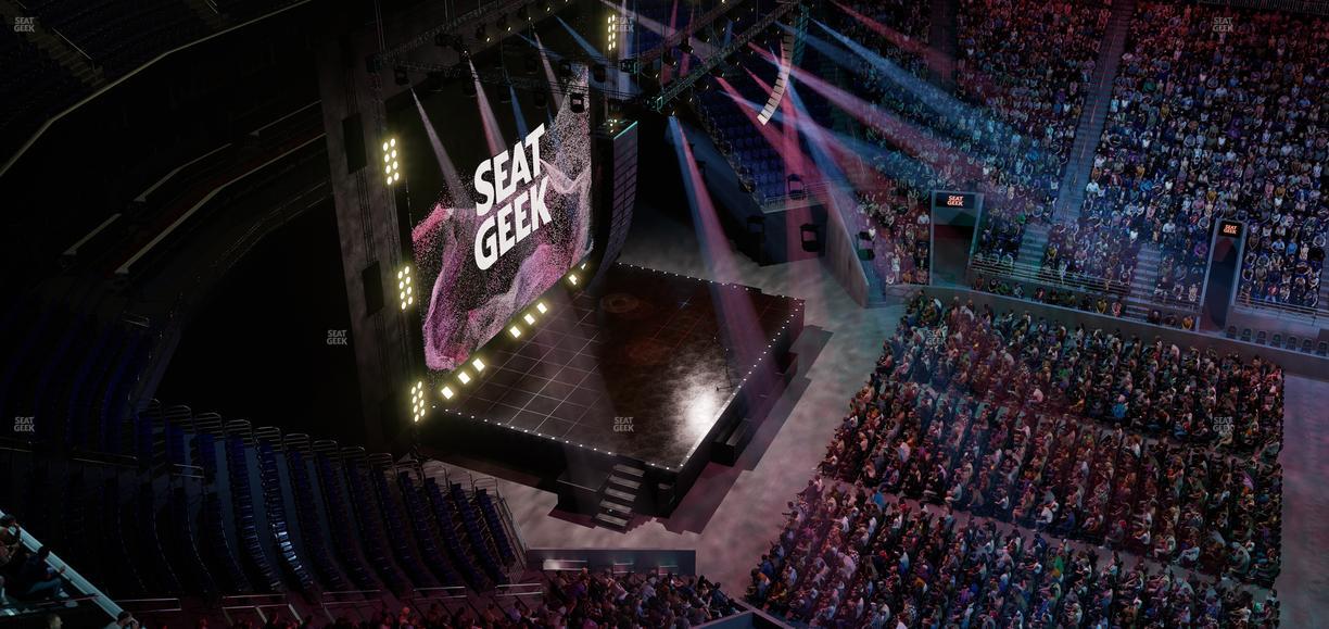 UBS Arena - Section 322 Seat View