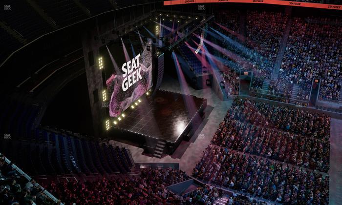 UBS Arena - Section 322 Seat View