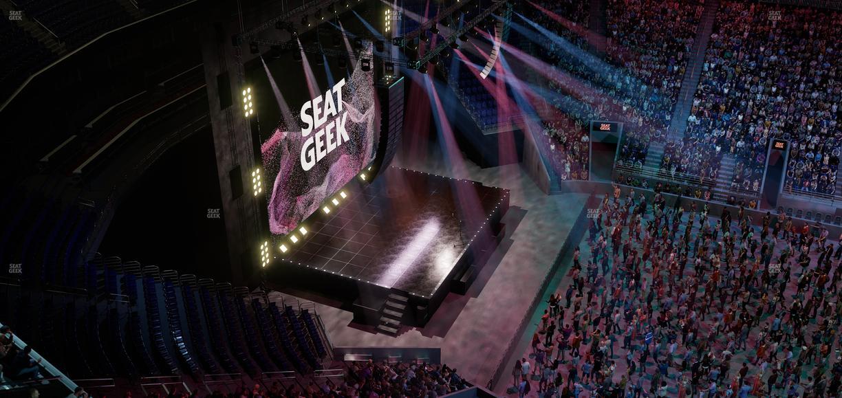 UBS Arena - Section 322 Seat View