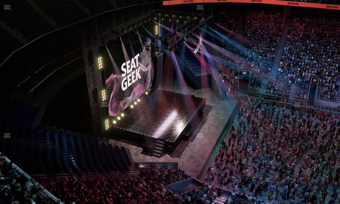 UBS Arena - Section 322 Seat View