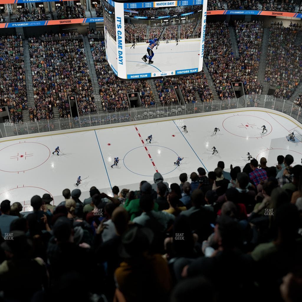 UBS Arena - Section 322 Seat View