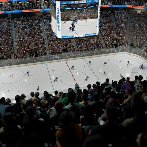 UBS Arena - Section 322 Seat View