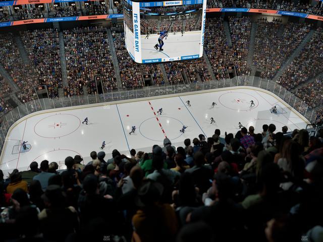 UBS Arena - Section 322 Seat View