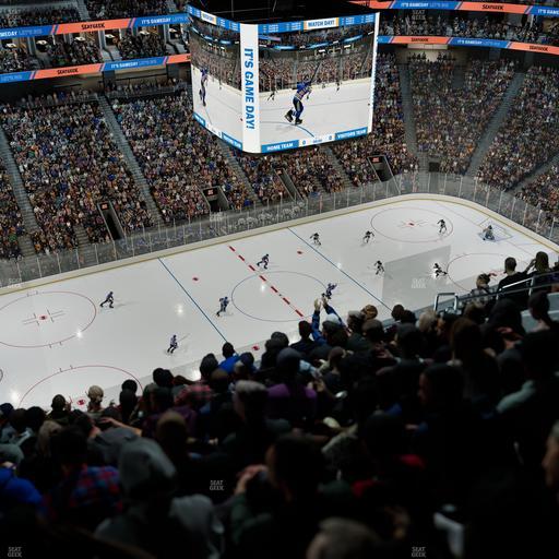 UBS Arena - Section 323 Seat View