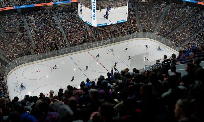 UBS Arena - Section 323 Seat View