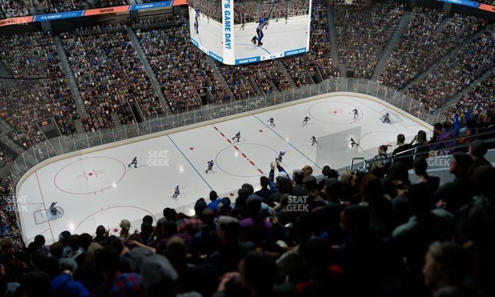 UBS Arena - Section 323 Seat View