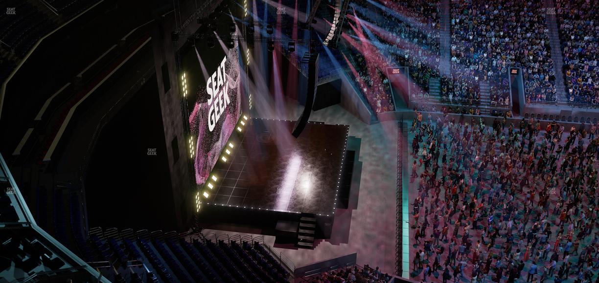 UBS Arena - Section 323 Seat View