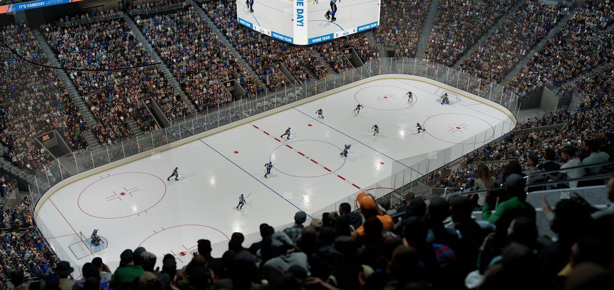 UBS Arena - Section 324 Seat View