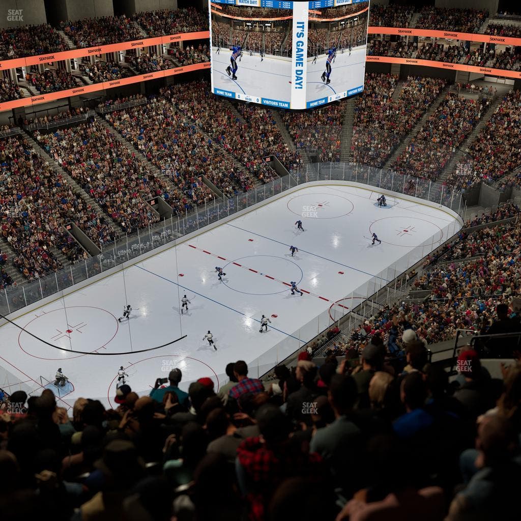 UBS Arena - Section 325 Seat View