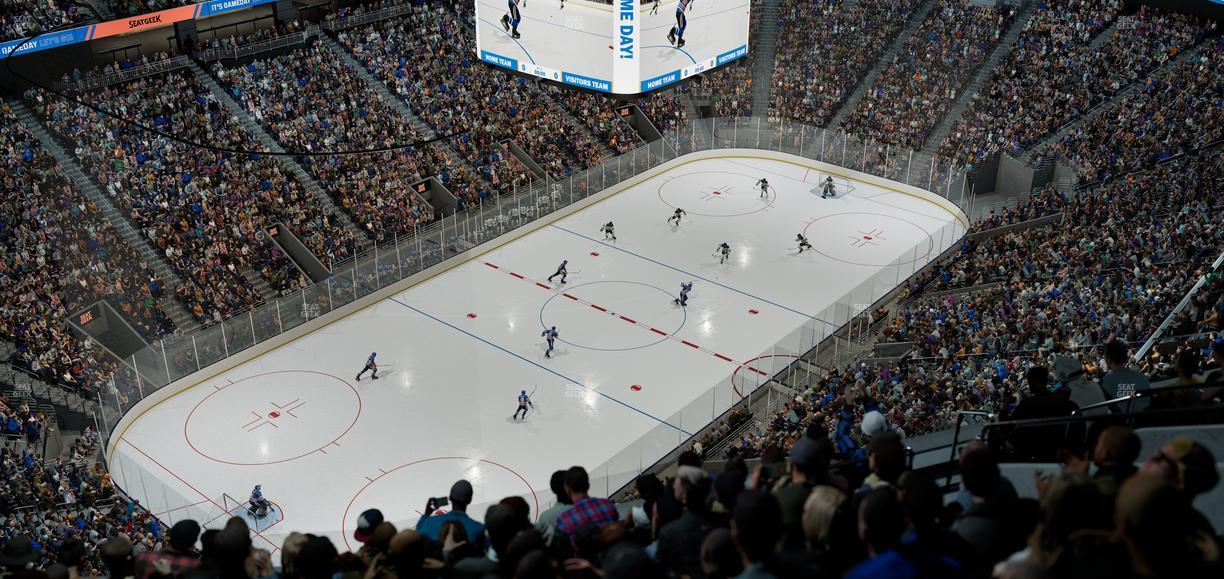 UBS Arena - Section 325 Seat View