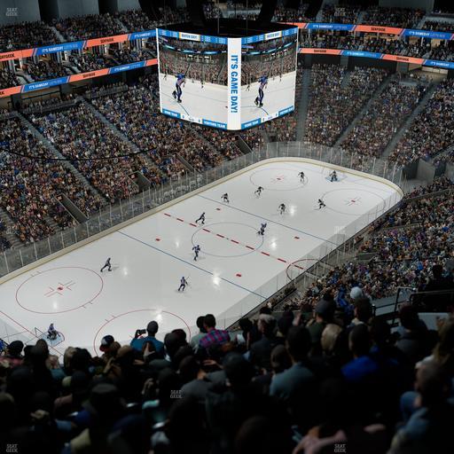 UBS Arena - Section 325 Seat View