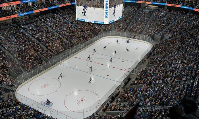 UBS Arena - Section 326 Seat View