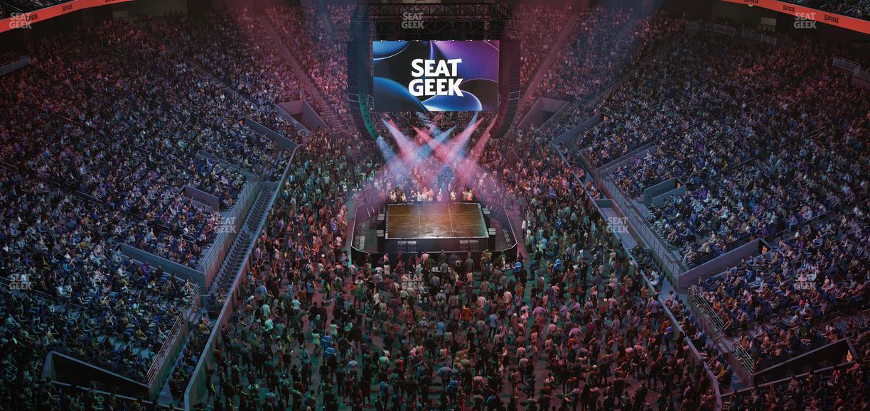 UBS Arena - Section 329 Seat View