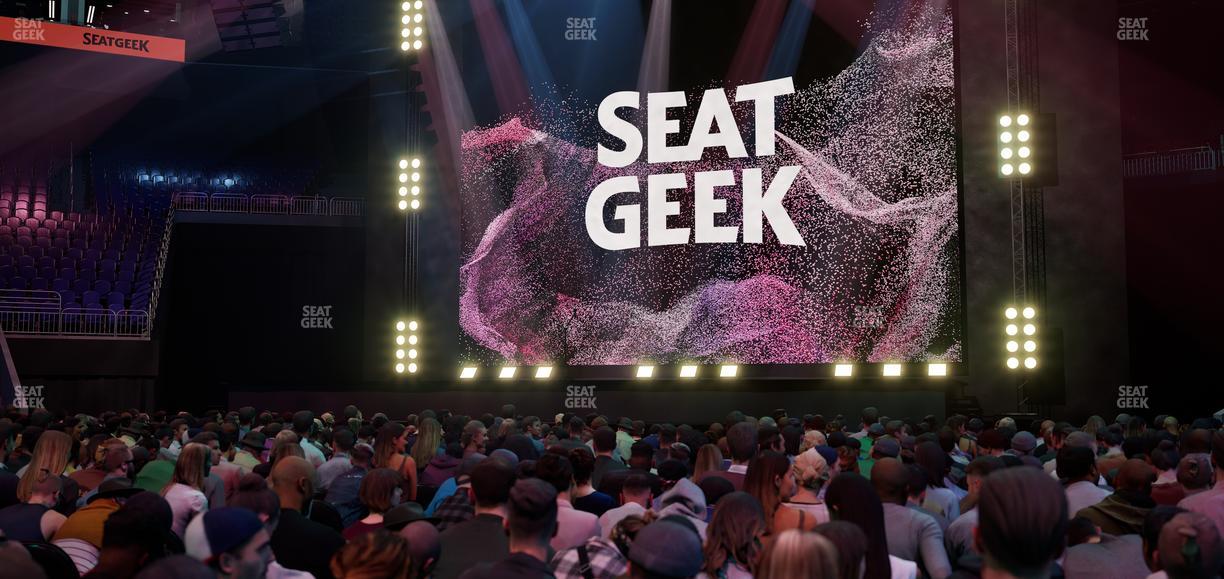 UBS Arena - Section Floor 1 Seat View