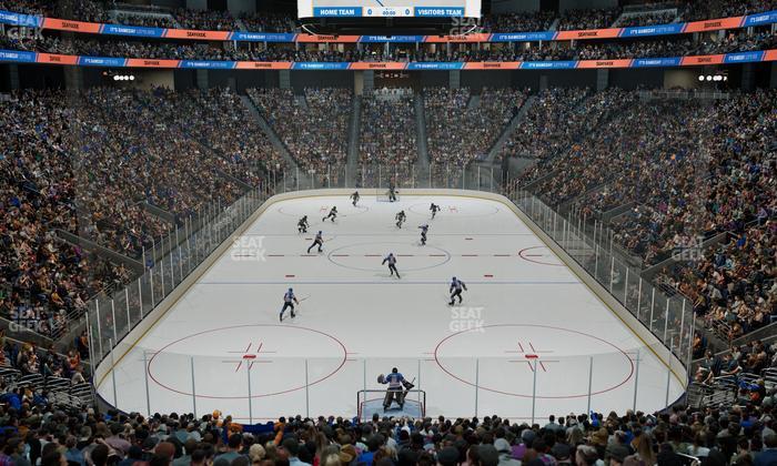 UBS Arena - Section Hyundai Club Seat View