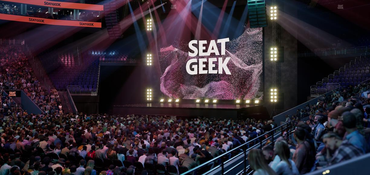 UBS Arena - Section Keys Club Seat View