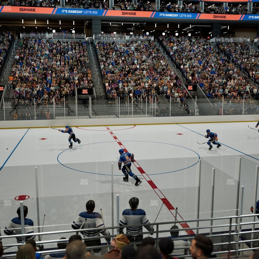 UBS Arena - Section Keys Club Seat View