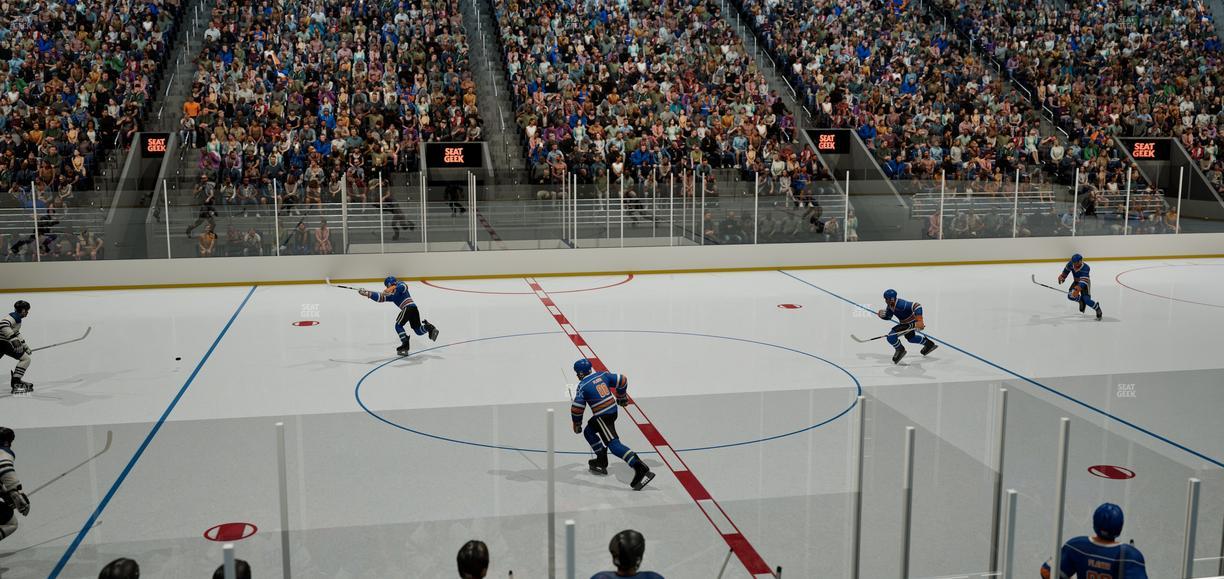 UBS Arena - Section Keys Club Seat View