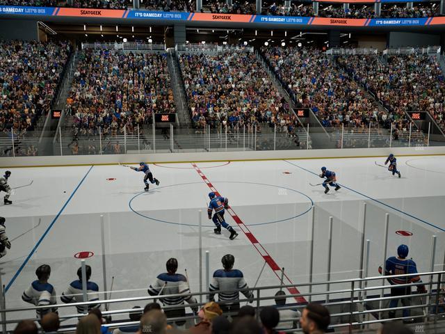 UBS Arena - Section Keys Club Seat View