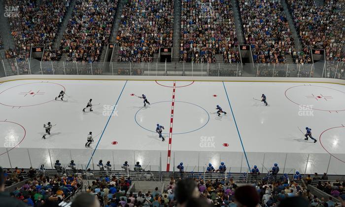 UBS Arena - Section Pitch Book Suite 12 Seat View