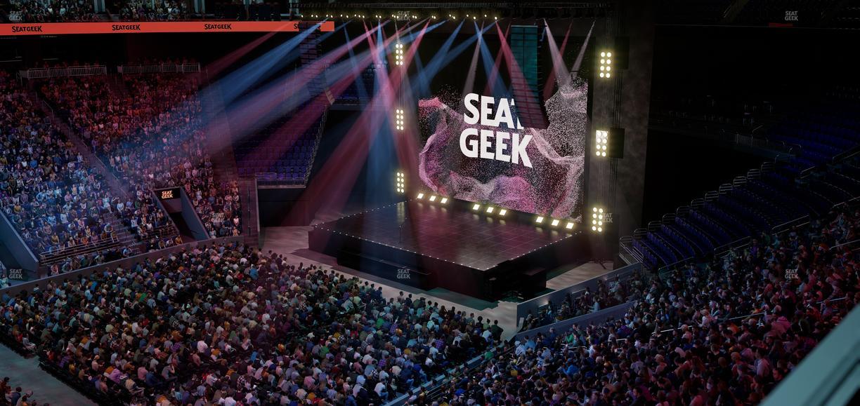 UBS Arena - Section Pitch Book Suite 14 Seat View