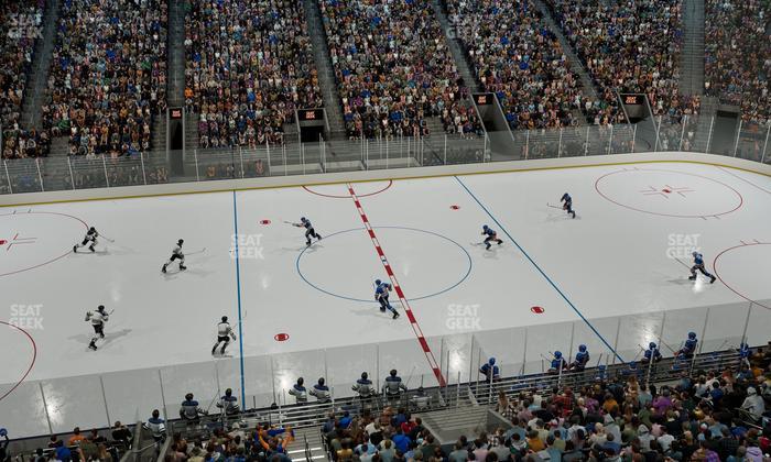 UBS Arena - Section Pitch Book Suite 14 Seat View