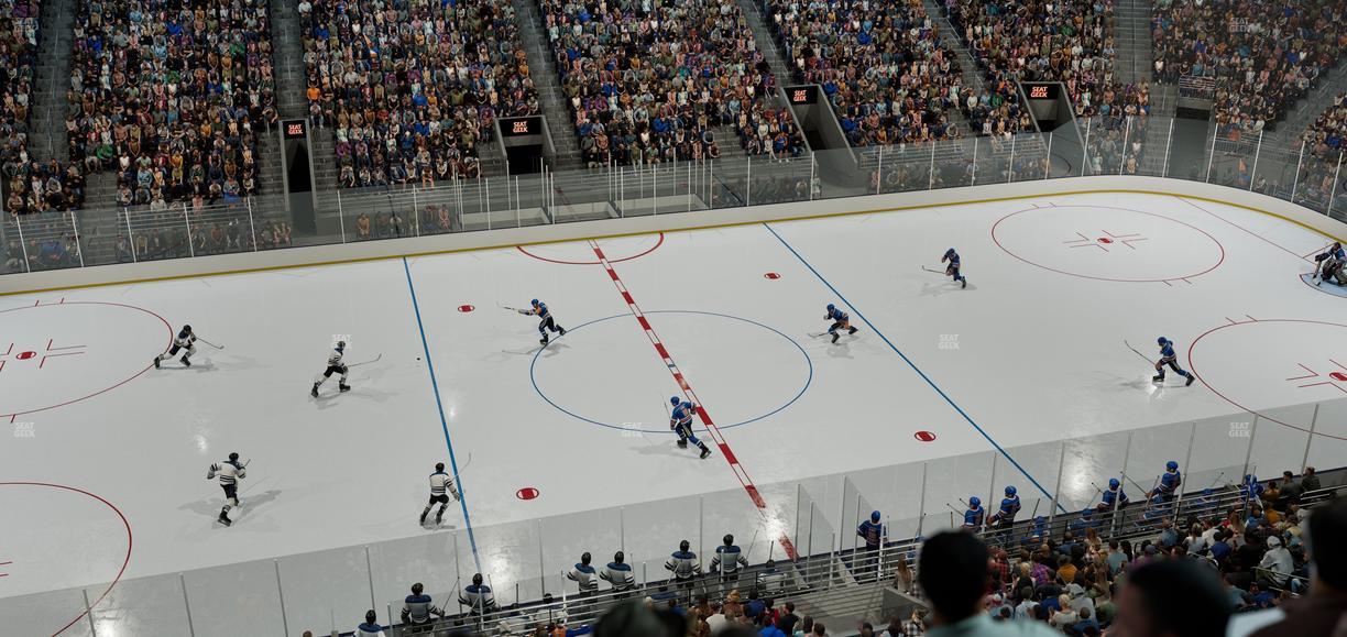 UBS Arena - Section Pitch Book Suite 15 Seat View