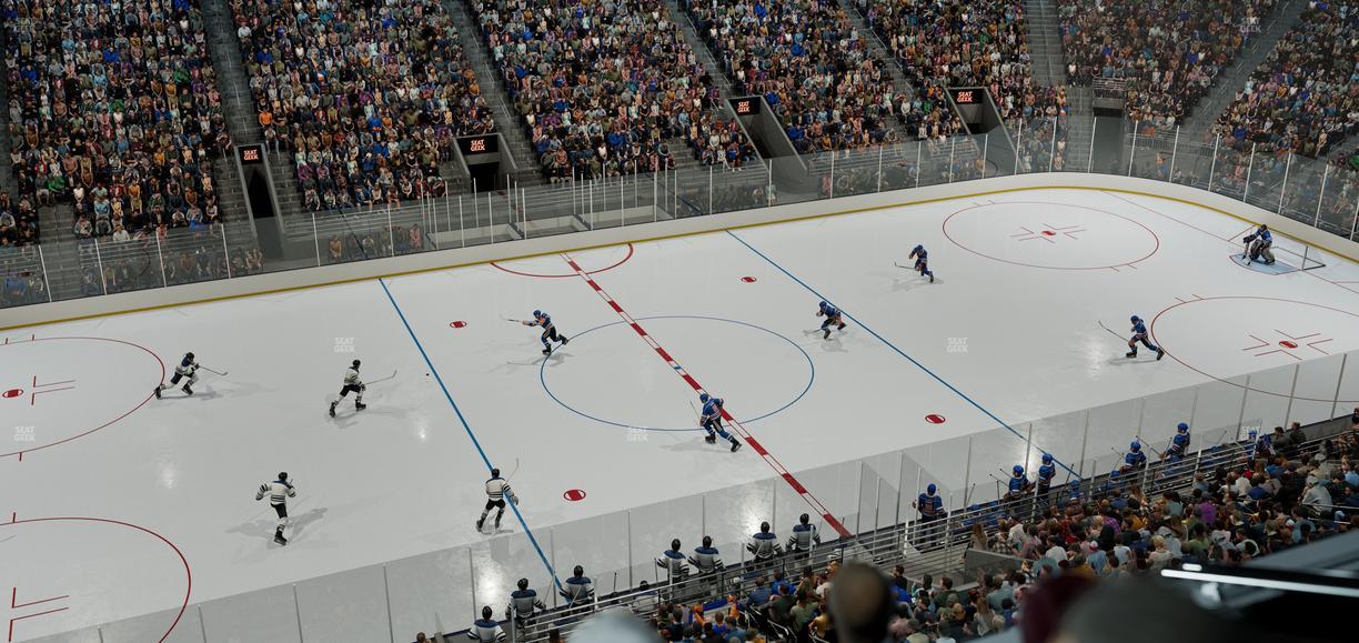 UBS Arena - Section Pitch Book Suite 16 Seat View