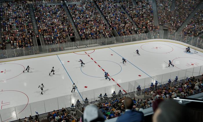 UBS Arena - Section Pitch Book Suite 16 Seat View