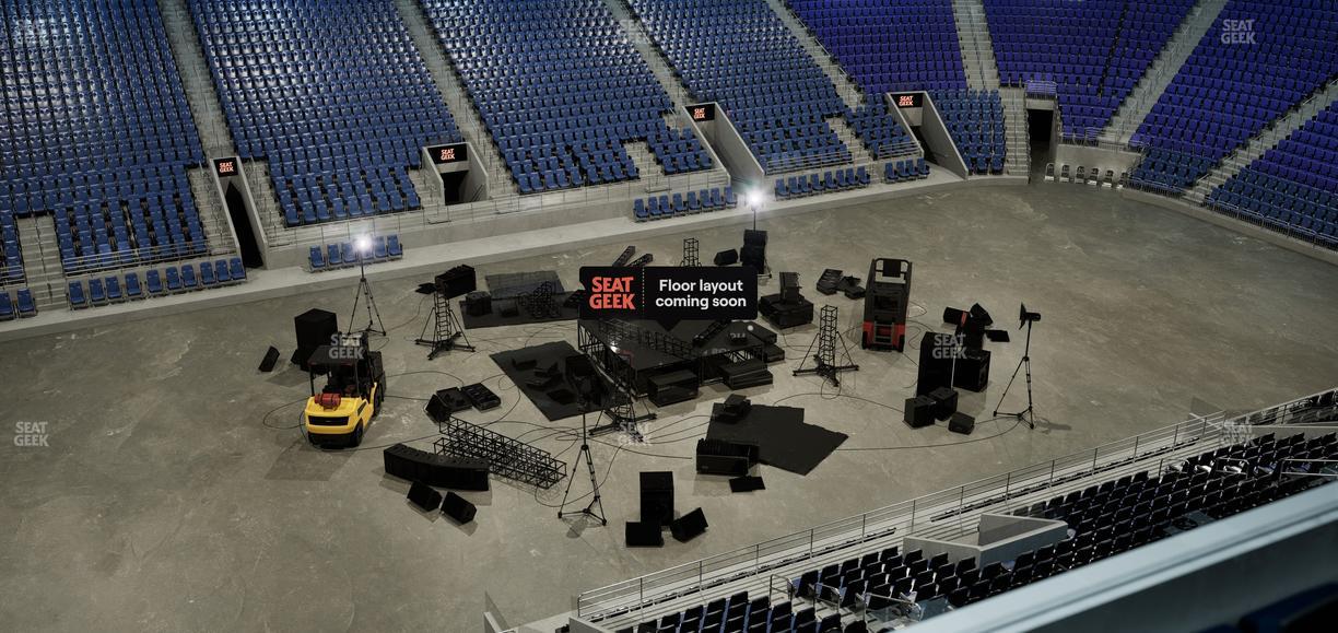 UBS Arena - Section Pitch Book Suite 17 Seat View