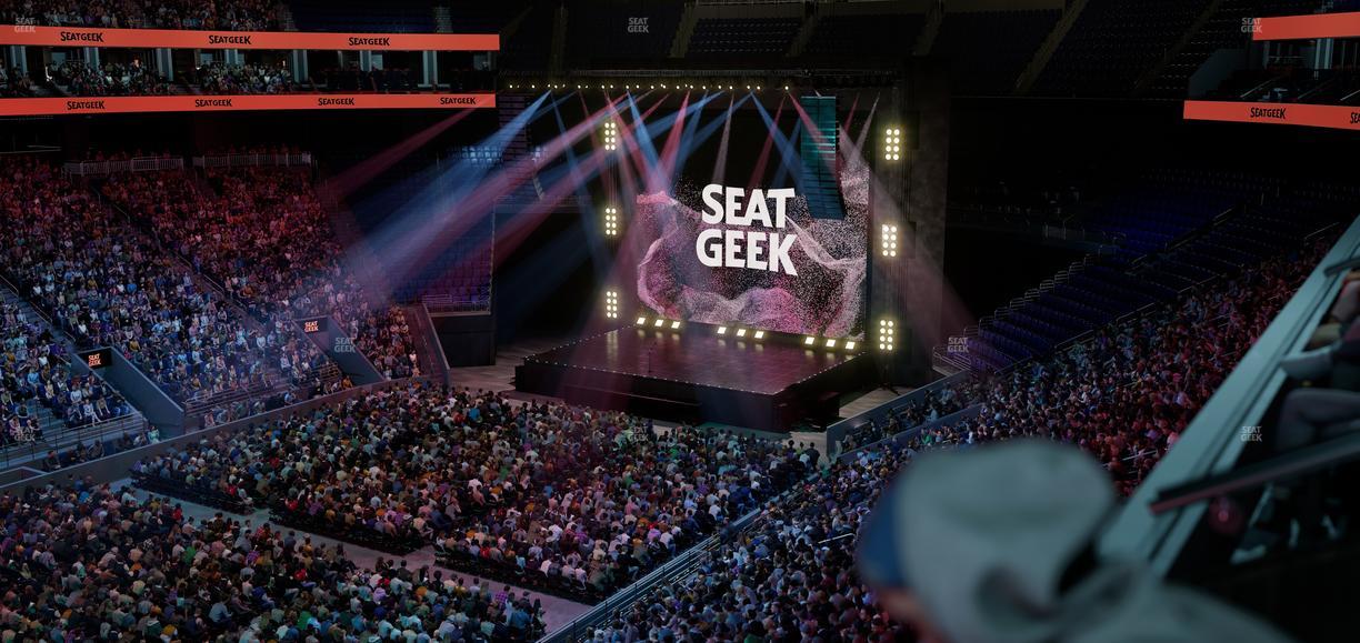 UBS Arena - Section Pitch Book Suite 18 Seat View