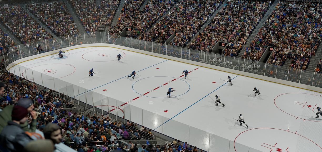 UBS Arena - Section Pitch Book Suite 19 B Seat View