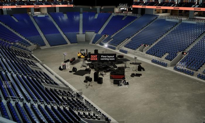 UBS Arena - Section Pitch Book Suite 2 Seat View