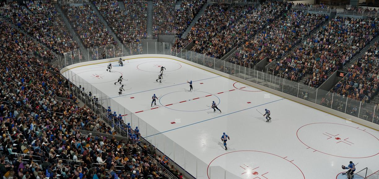 UBS Arena - Section Pitch Book Suite 2 Seat View