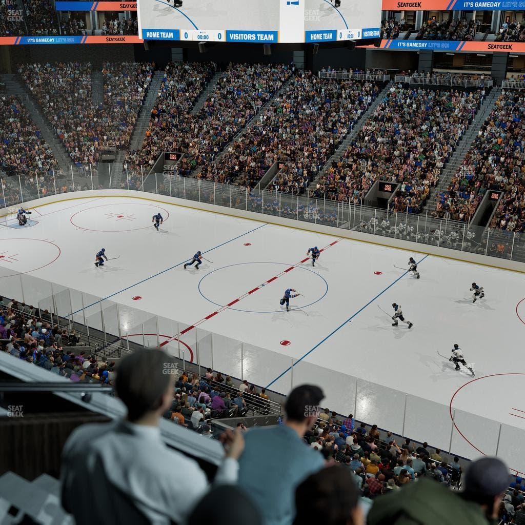 UBS Arena - Section Pitch Book Suite 20 Seat View