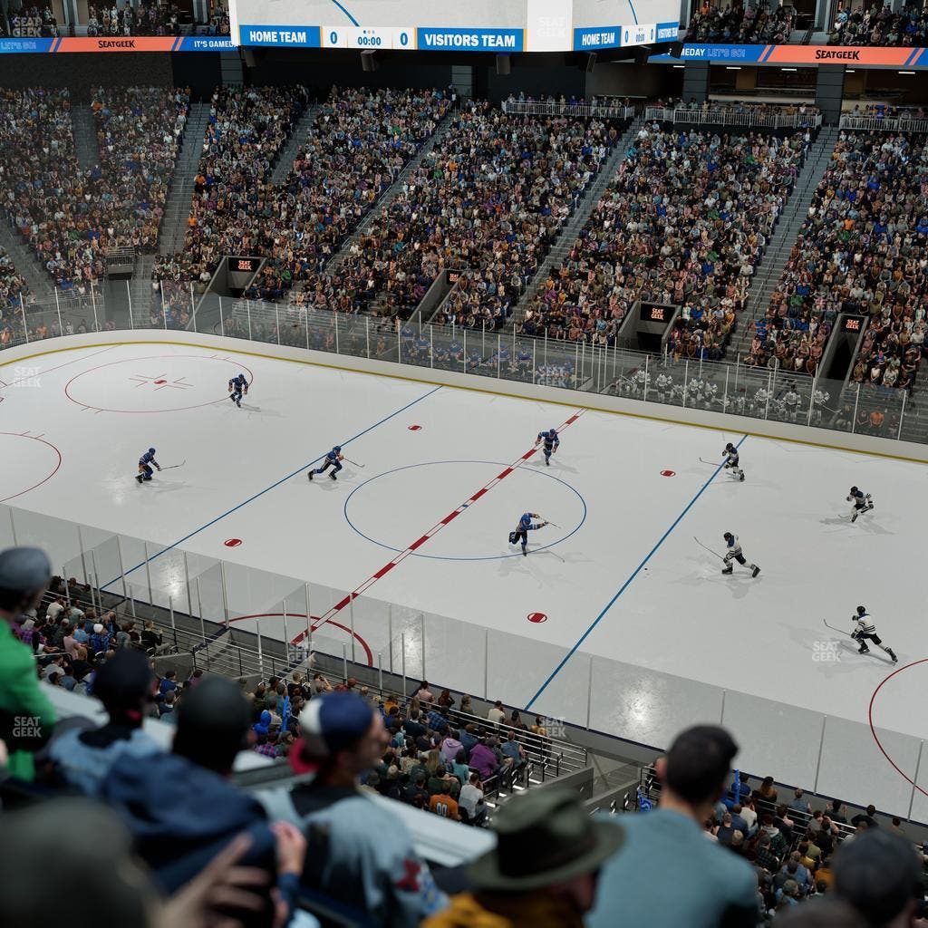 UBS Arena - Section Pitch Book Suite 21 Seat View