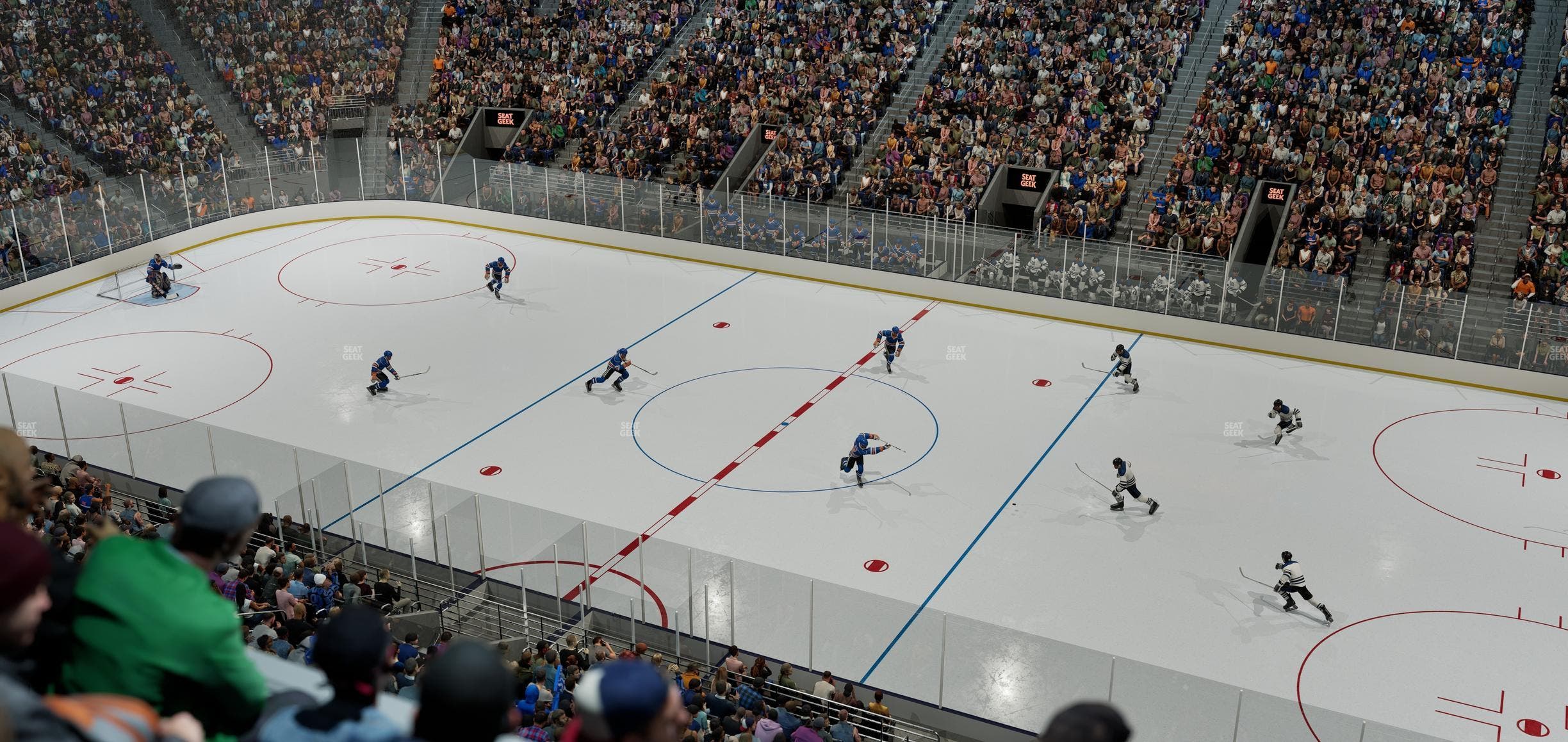 UBS Arena - Section Pitch Book Suite 21 Seat View