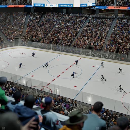 UBS Arena - Section Pitch Book Suite 21 Seat View