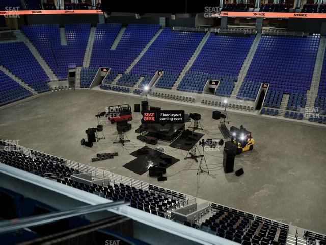 UBS Arena - Section Pitch Book Suite 21 Seat View