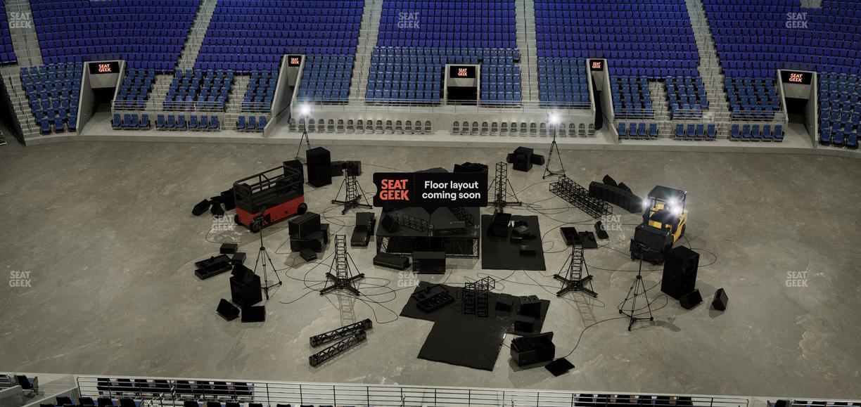 UBS Arena - Section Pitch Book Suite 25 Seat View