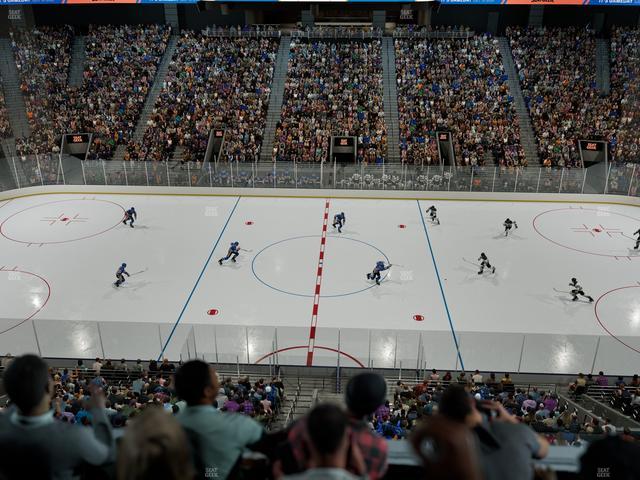 UBS Arena - Section Pitch Book Suite 25 Seat View