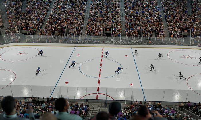 UBS Arena - Section Pitch Book Suite 25 Seat View