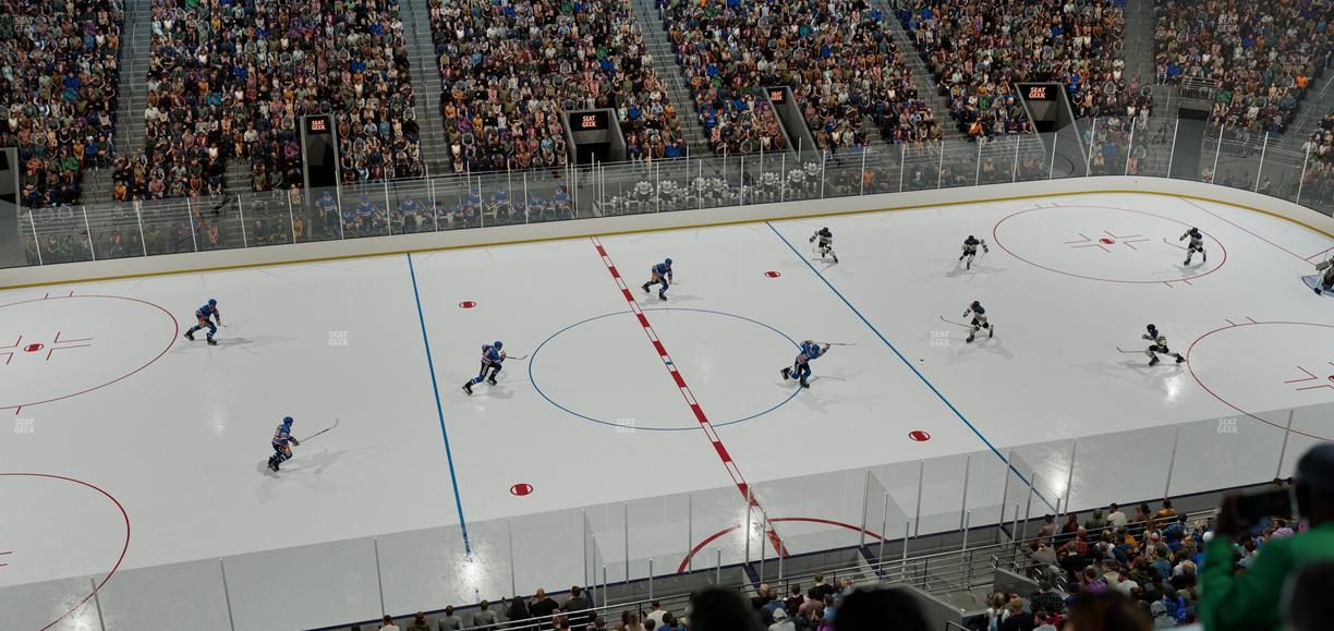 UBS Arena - Section Pitch Book Suite 28 Seat View