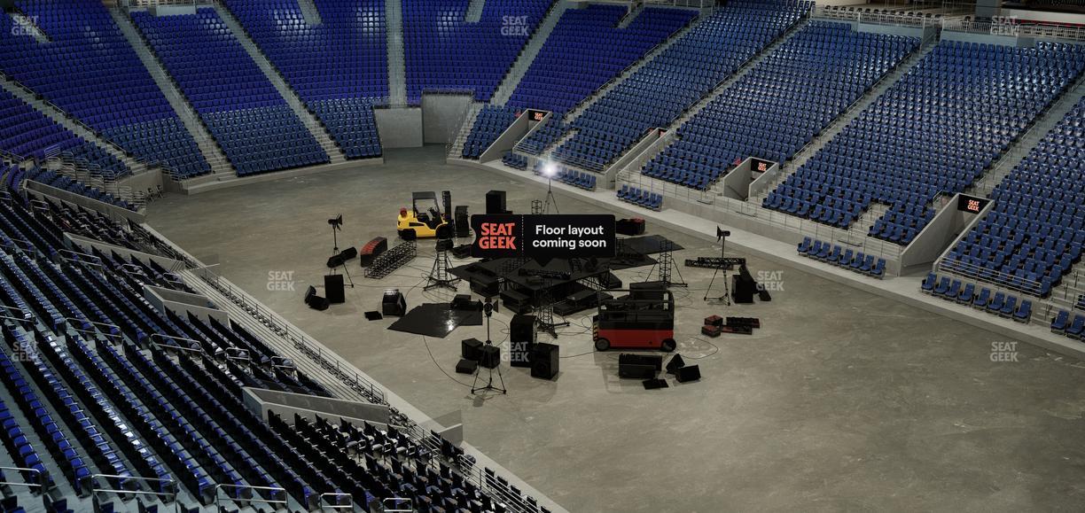 UBS Arena - Section Pitch Book Suite 3 Seat View