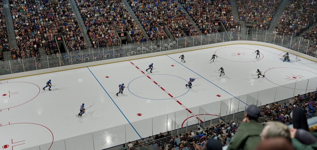 UBS Arena - Section Pitch Book Suite 30 Seat View