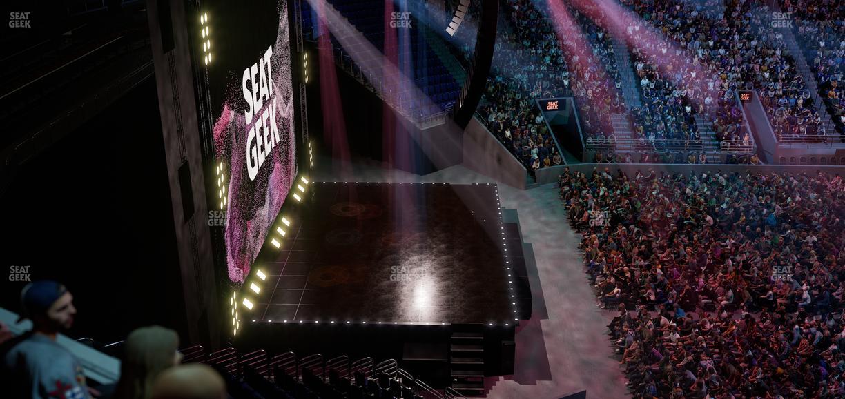 UBS Arena - Section Pitch Book Suite 33 Seat View