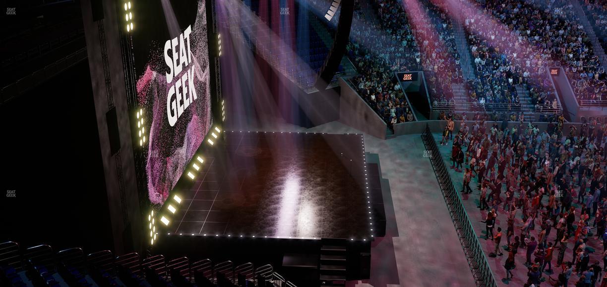 UBS Arena - Section Pitch Book Suite 33 Seat View